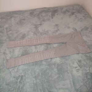 BLANQI Maternity Heather Gray Leggings Stretchy Belly Comfy Cozy Size L